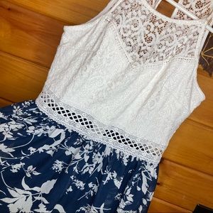 by & by lace dress